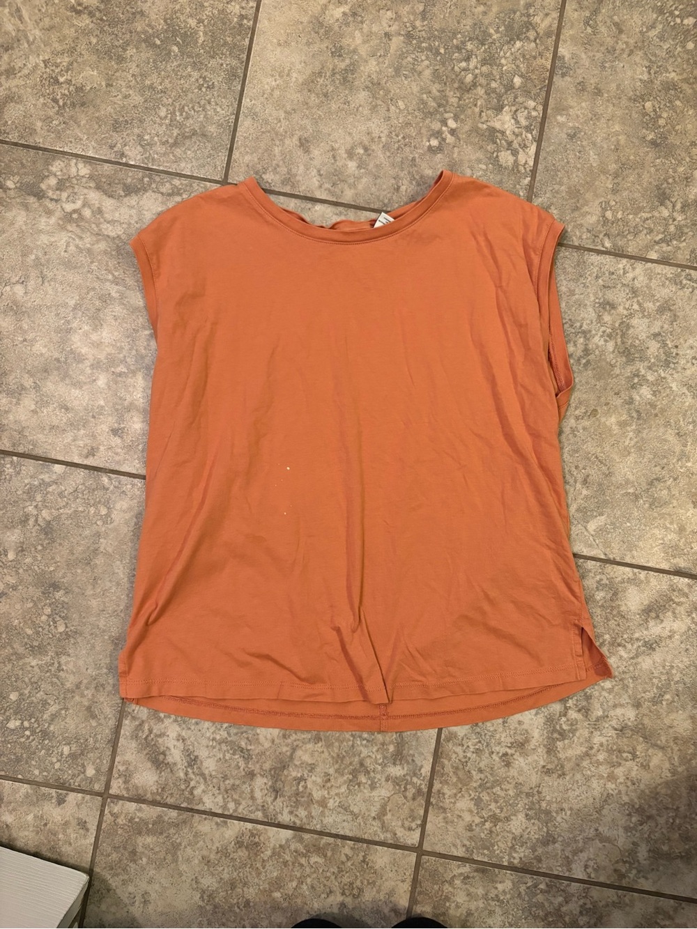 Joie Women's Sleeveless Crewneck Tank in Rust